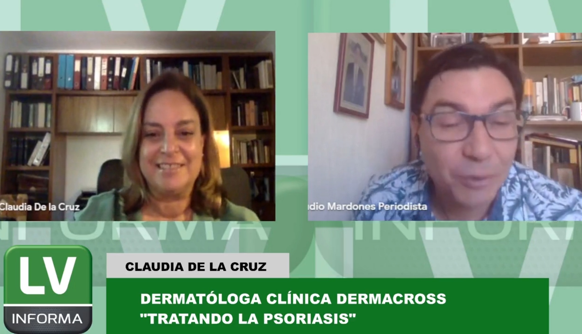 Revisa la entrevistas a la Dra. Claudia de la Cruz en radio UCV donde cuenta sobre el lanzamiento del libro «Tratando la Psoriasis» y su nuevo cargo en el International Psoriasis Council.