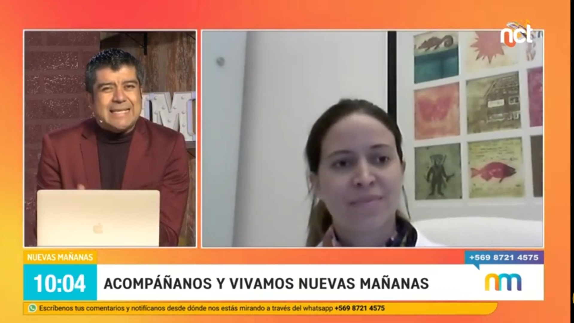Compartimos con ustedes entrevista realizada a la Dra. Daniela Armijo en matinal Nuevas Mañanas de NCTV, donde dio respuesta a las 10 preguntas más frecuentes respecto a la psoriasis.